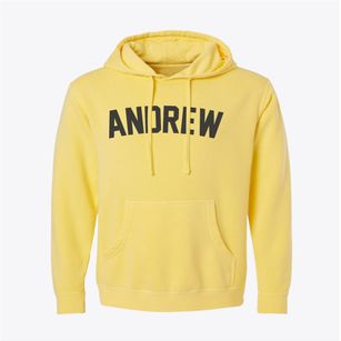 Andrew Iowa Classic Curve Pigment-Dyed Hoodie