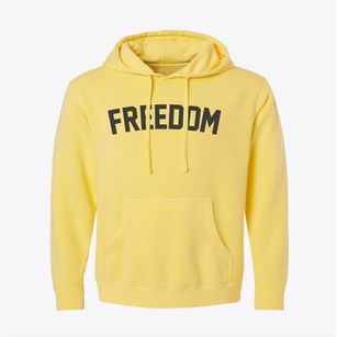 Freedom Wyoming Classic Curve Pigment-Dyed Hoodie