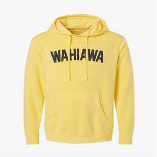 Wahiawa Hawaii Classic Curve Pigment-Dyed Hoodie