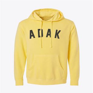 Adak Alaska Classic Curve Pigment-Dyed Hoodie