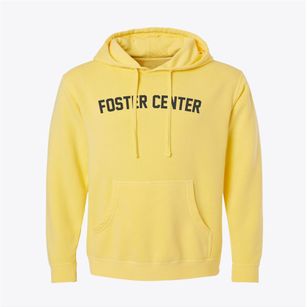 Foster Center Rhode Island Classic Curve Pigment-Dyed Hoodie