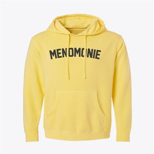 Menomonie Wisconsin Classic Curve Pigment-Dyed Hoodie