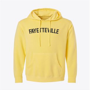 Fayetteville Texas Classic Curve Pigment-Dyed Hoodie