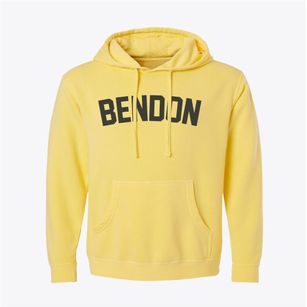 Bendon Michigan Classic Curve Pigment-Dyed Hoodie