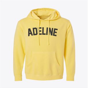 Adeline Illinois Classic Curve Pigment-Dyed Hoodie