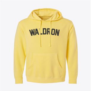 Waldron Kansas Classic Curve Pigment-Dyed Hoodie