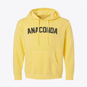 Anaconda Montana Classic Curve Pigment-Dyed Hoodie