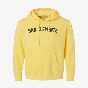 San Clemente California Classic Curve Pigment-Dyed Hoodie