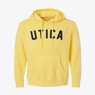 Utica New York Classic Curve Pigment-Dyed Hoodie