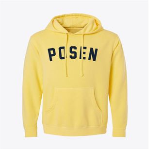 Posen Illinois Classic Curve Pigment-Dyed Hoodie