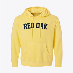 Red Oak Iowa Classic Curve Pigment-Dyed Hoodie
