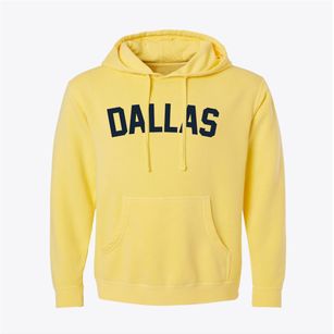 Dallas North Carolina Classic Curve Pigment-Dyed Hoodie