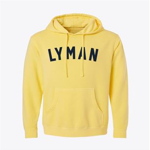 Lyman Maine Classic Curve Pigment-Dyed Hoodie