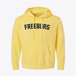 Freeburg Illinois Classic Curve Pigment-Dyed Hoodie