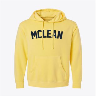 Mclean Virginia Classic Curve Pigment-Dyed Hoodie