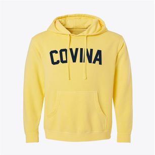 Covina California Classic Curve Pigment-Dyed Hoodie