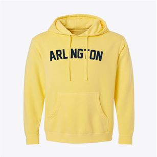 Arlington Massachusetts Classic Curve Pigment-Dyed Hoodie