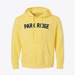 Park Ridge Illinois Classic Curve Pigment-Dyed Hoodie