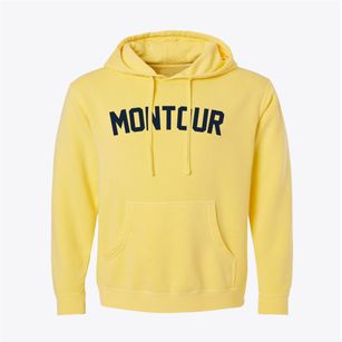 Montour New York Classic Curve Pigment-Dyed Hoodie