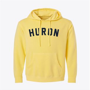 Huron New York Classic Curve Pigment-Dyed Hoodie