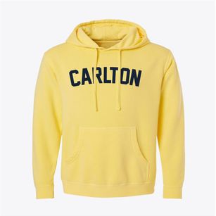 Carlton Wisconsin Classic Curve Pigment-Dyed Hoodie
