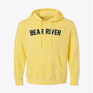 Bear River Wyoming Classic Curve Pigment-Dyed Hoodie
