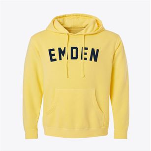 Emden Illinois Classic Curve Pigment-Dyed Hoodie