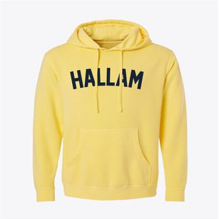 Hallam Nebraska Classic Curve Pigment-Dyed Hoodie