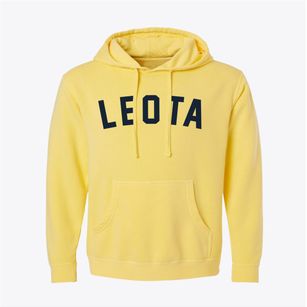 Leota Minnesota Classic Curve Pigment-Dyed Hoodie