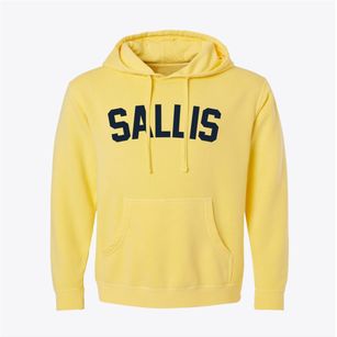 Sallis Mississippi Classic Curve Pigment-Dyed Hoodie