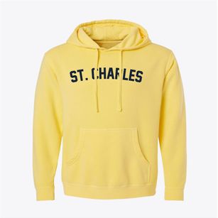 St. Charles Virginia Classic Curve Pigment-Dyed Hoodie