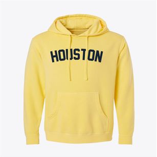 Houston Texas Classic Curve Pigment-Dyed Hoodie