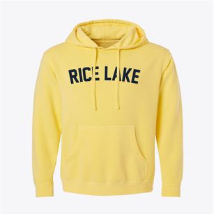Rice Lake Wisconsin Classic Curve Pigment-Dyed Hoodie