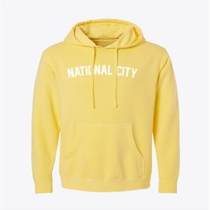 National City California Classic Curve Pigment-Dyed Hoodie