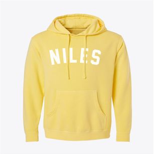Niles Michigan Classic Curve Pigment-Dyed Hoodie