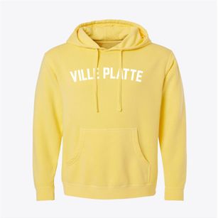 Ville Platte Louisiana Classic Curve Pigment-Dyed Hoodie