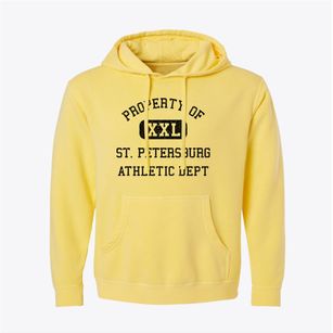 St. Petersburg Florida Athletic Dept Pigment-Dyed Hoodie