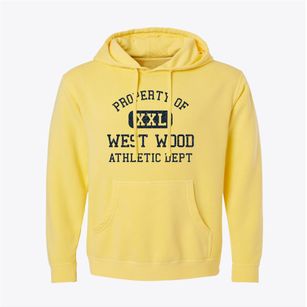 West Wood Utah Athletic Dept Pigment-Dyed Hoodie
