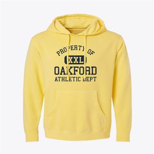 Oakford Illinois Athletic Dept Pigment-Dyed Hoodie