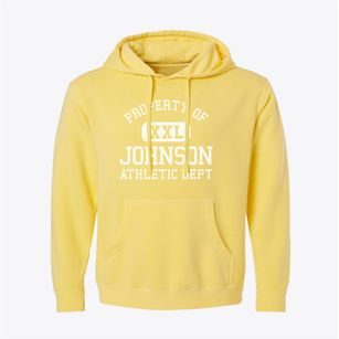 Johnson Arkansas Athletic Dept Pigment-Dyed Hoodie