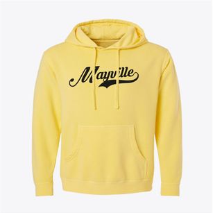 Mayville Wisconsin Vintage Team Pigment-Dyed Hoodie