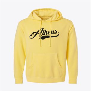 Athens New York Vintage Team Pigment-Dyed Hoodie