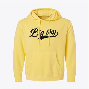 Big Sky Montana Vintage Team Pigment-Dyed Hoodie