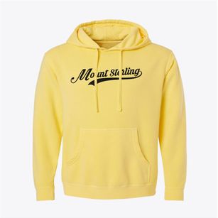 Mount Sterling Ohio Vintage Team Pigment-Dyed Hoodie