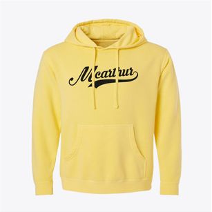 Mcarthur Ohio Vintage Team Pigment-Dyed Hoodie