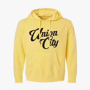 Union City Ohio Vintage Team Pigment-Dyed Hoodie