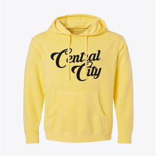 Central City Iowa Vintage Team Pigment-Dyed Hoodie
