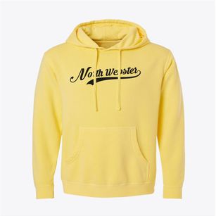 North Webster Indiana Vintage Team Pigment-Dyed Hoodie