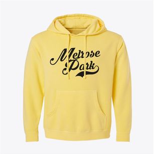 Melrose Park Illinois Vintage Team Pigment-Dyed Hoodie