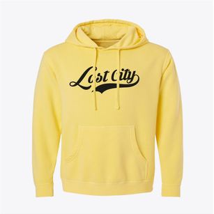 Lost City Oklahoma Vintage Team Pigment-Dyed Hoodie